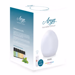 Arya HD Mars diffusore di aromi Cisterna Vetro Bianco