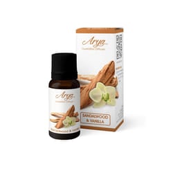 Arya HD Sandalwood & Vanilla olio essenziale 10 ml Legno di Sandalo, Vaniglia Diffusore di aromi