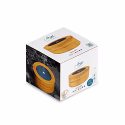 Arya HD - Diffusore ad ultrasuoni in vero legno di Bamboo Saturn
