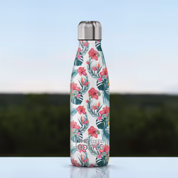 The Steel Bottle Art Series #6 - Exotic Flowers