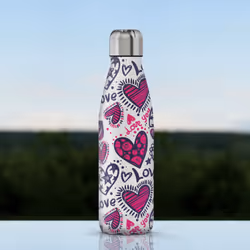 The Steel Bottle - Pop Art Series 500 ml - Love