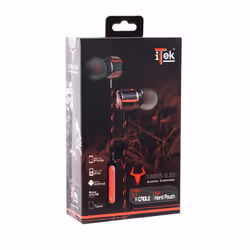 itek Taurus IE100 Auricolare Cablato In-ear Gaming Nero, Rosso - Vista aggiuntiva 7