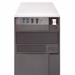 itek ITOCRB10 computer case Mini Tower Nero 500 W - Vista aggiuntiva 4