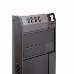 itek ITOCRB10 computer case Mini Tower Nero 500 W - Vista aggiuntiva 5