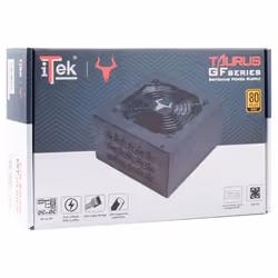 itek TAURUS GF750 alimentatore per computer 750 W 24-pin ATX ATX Nero - Vista aggiuntiva 8