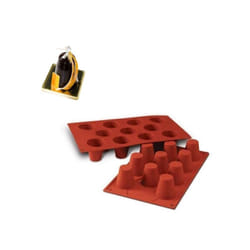3c Casa - Stampo 11 baba'medi silicone Silikomart SF020