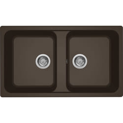 Elleci Life 450 Lavello montato su piano Rettangolare Granitek
