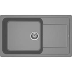 Elleci LIFE 410 Lavello montato su piano Rettangolare Granitek