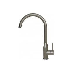 Elleci - MKKADI93 Adige – Miscelatore da cucina monocomando, da incasso, Keratek Plus, canna girevole, 40 cm, Dove Grey