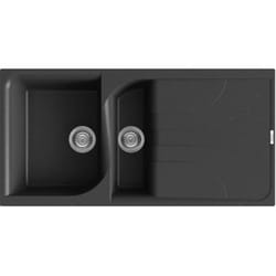 Elleci Ego 475 Lavello montato su piano Rettangolare Metaltek