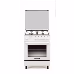 Bertazzoni La Germania S140 21 W, Cucina, Bianco, Manopola, Frontale, Gas, 4 Fornello(i)