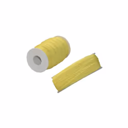 Spago muratore PLP giallo fluorescente A fili ritorti doppi in polipropilene Lunghezza 25 mt. Confezione matassine