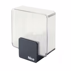 Lampeggiante NICE a led serie ERA LIGHT, con le seguenti caratteristiche: Alimentazione: 90-240 Vac Frequenza: 50/60 Hz Assor ...