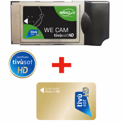 Digiquest WE CAM Tivùsat HD, HD, Nero, Verde, Grigio