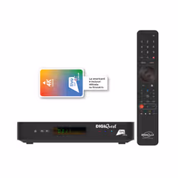 Digiquest AX3_tivusat Combo Cavo 4K Ultra HD Nero - Vista aggiuntiva 4