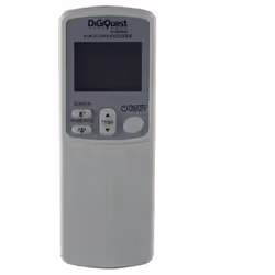 Digiquest TLC119, Aria condizionata, IR Wireless, Pulsanti, Display incorporato, Bianco