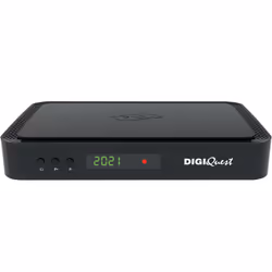 Digiquest RICD1234, Cavo, 4K Ultra HD, DVB-S2, DVB-T2, 1920 x 1080,3840 x 2160 Pixel, 1080p, 2160p, 4:3, 16:9
