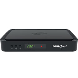Digiquest RICD1234 set-top box TV Cavo 4K Ultra HD Nero