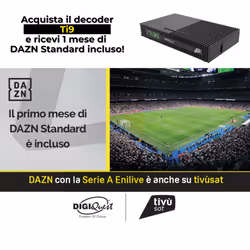 Digiquest DAZN_TI9 set-top box TV Satellite Full HD Nero - Vista aggiuntiva 2