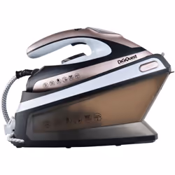 Ferro da stiro con caldaia | Potenza 2400W | Piastra in ceramica | Ricarica continua acqua | Stiratura verticale | Colpo di v ...