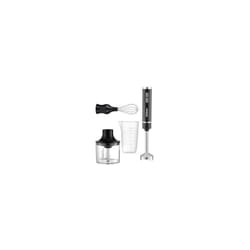 Frullatore Ad Immersione Multiuso 3 in 1 Handy 400 Full - Lame e braccio smontabile, Acciaio Inox, Impugnatura Ergonomica, Ciotola e Bicchiere