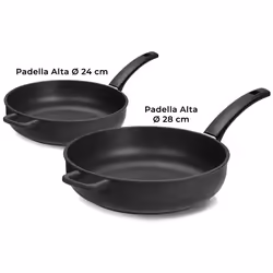 Batteria di Pentole 9 Pezzi in Alluminio Pressofuso Antiaderente Olympia Supreme - Vista aggiuntiva 2