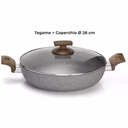 Batteria di Pentole 16 Pezzi in Alluminio Antiaderente Olympia Woody - Vista aggiuntiva 4