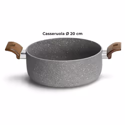 Batteria di Pentole 12 Pezzi in Alluminio Antiaderente Olympia Woody - Vista aggiuntiva 4