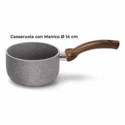 Batteria di Pentole 8 Pezzi in Alluminio Antiaderente Olympia Woody - Vista aggiuntiva 4