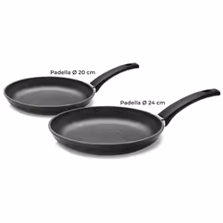 Batteria di Pentole 18 Pezzi in Alluminio Pressofuso Antiaderente Olympia Hard Cook - Vista aggiuntiva 2