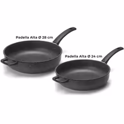 Batteria di Pentole 9 Pezzi in Alluminio Pressofuso Antiaderente Olympia Hard Cook - Vista aggiuntiva 2