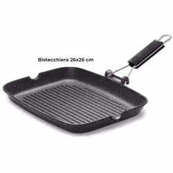 Batteria di Pentole 4 Pezzi in Alluminio Pressofuso Antiaderente Olympia Hard Cook - Vista aggiuntiva 2