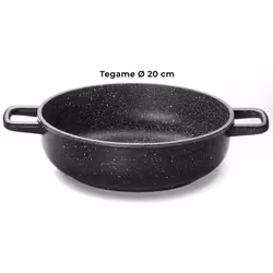 Batteria di Pentole 4 Pezzi in Alluminio Pressofuso Antiaderente Olympia Hard Cook - Vista aggiuntiva 4