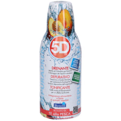 5D Depuradren Integratore Alimentare Drenante Tonificante Gusto Tè alla Pesca 500 ml