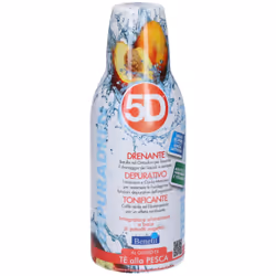 5D Depuradren Integratore Alimentare Drenante Tonificante Gusto Tè alla Pesca 500 ml - Vista aggiuntiva 4