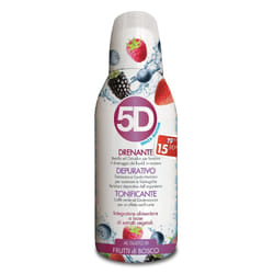 5D Depuradren Sleeverato Integratore Alimentare Drenante Frutti Bosco 500 ml