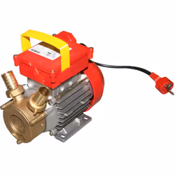 Motore monofase con pompa e girante in bronzo, albero in acciaio inox 304, senso di rotazione destro/sinistro, autoadescante, ...