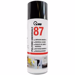 BOMBOLETTA SPRAY VMD 87 PULITORE UNIVERSALE 400ML Spray di pulizia universale; ideale per gomma e parti opache, ottimo per ve ...