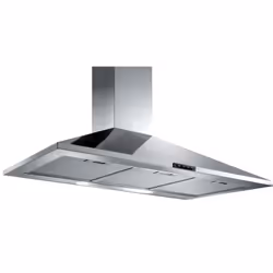 Turboair Certosa 60cm, 400 m³/h, Aspirante, 60 dB, Cappa aspirante a parete, Acciaio inox, 28 W