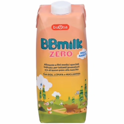 BBmilk Zero Liquido 500 ml Soluzione orale