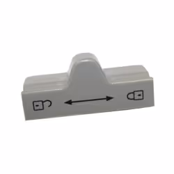 Cursore Blocco Porta Grigio Frigo Dometic - 241327200 Colore : Bianco Peso : 0,5 kg