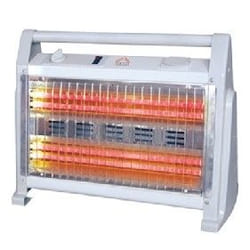DCG Eltronic SA9524 stufetta elettrica Bianco 1600 W Riscaldatore di ambienti elettrico al quarzo