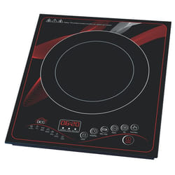 DCG Eltronic EKP2430 piano cottura Nero, Rosso Da incasso Piano cottura a induzione 1 Fornello(i)