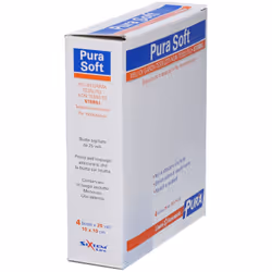 PURA SOFT Veli di Garza Idrofila Sterili 10 x cm 100 pz