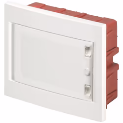 - Porta in ABS Bianco. - Cassetta in polistirolo arancio ad elevata resistenza agli urti. - Cornice esterna e porta in materi ...