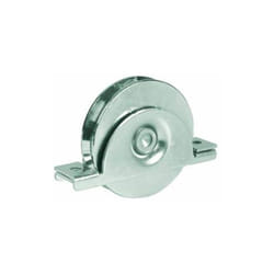 Vigor Blinky Ruote per Cancelli Gola U-20 Art. 392l con Supporto Diametro 120mm