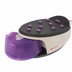SINGER SHG 2627 ferro da stiro a caldaia 850 W 0,8 L Piastra in Ceramica Grigio, Viola, Bianco - Vista aggiuntiva 4