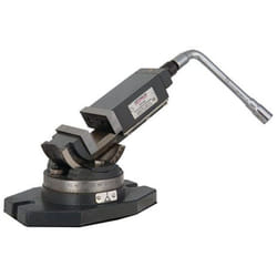 Optimum - morsa inclinabile oscillante a vite trapano fresa due assi ZAS50