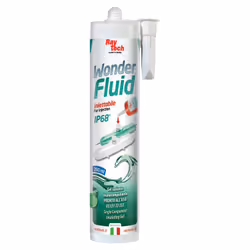Gel fluido isolante monocomponente in cartuccia per cavi Taytech WONDER, pronto all'uso. Ideato per il riempimento delle nuov ...