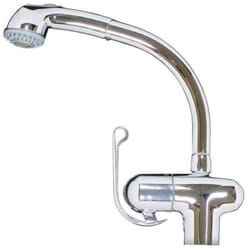 Iperbriko - Miscelatore cucina cromo con doccia estraibile Majestic